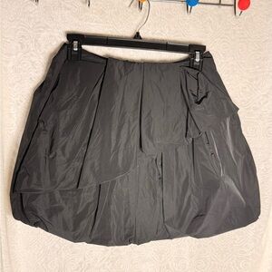 Kate Spade Charcoal Asymmetrical Skirt